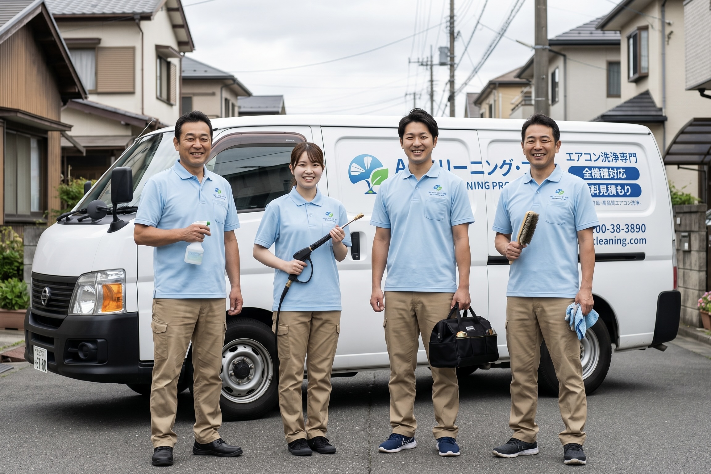 クリーニング業者スタッフ